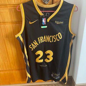 Golden State Warriors Nike Draymond Green Black #23 Jersey